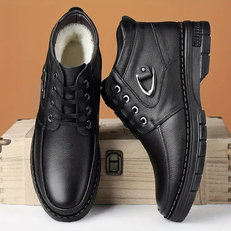 Men's Genuine Thermal Plush Winter Boots