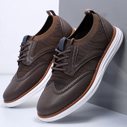 Bellkmart AeroBrogue™ Knit Comfort Oxford Sneakers