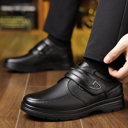 Breathable Casual Retro Slip-On Soft Sole Dad Shoes - Bellkmart