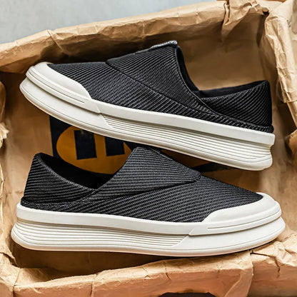 Slip-on mesh trendy shoes - Bellkmart