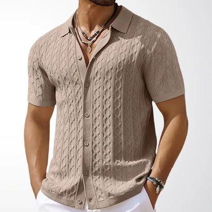 Heritage Knit Polo Tee