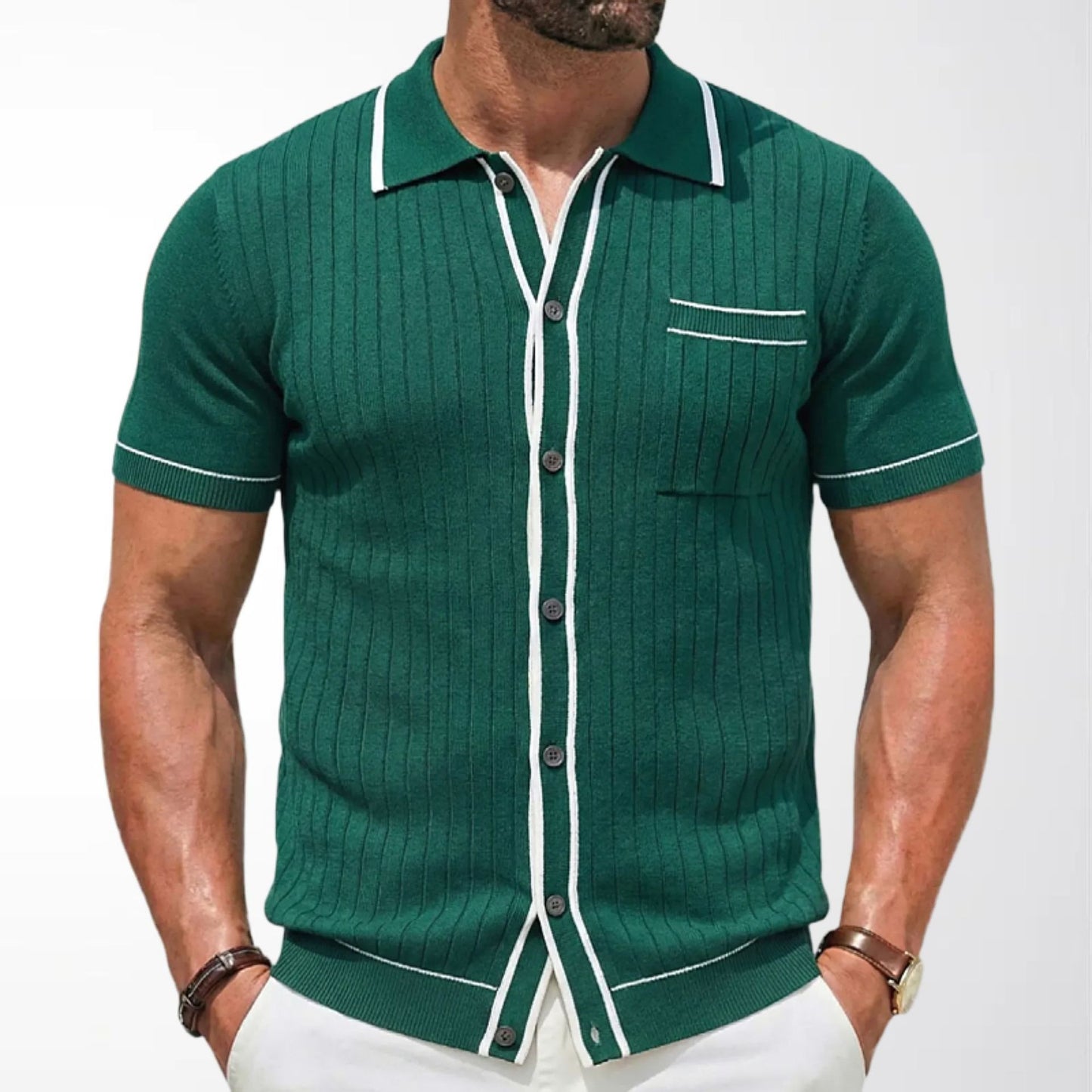 Prestige Knit Polo Tee