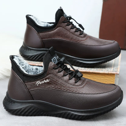 PAPA Fleece for Warmth Winter Outdoor Shoes - Bellkmart