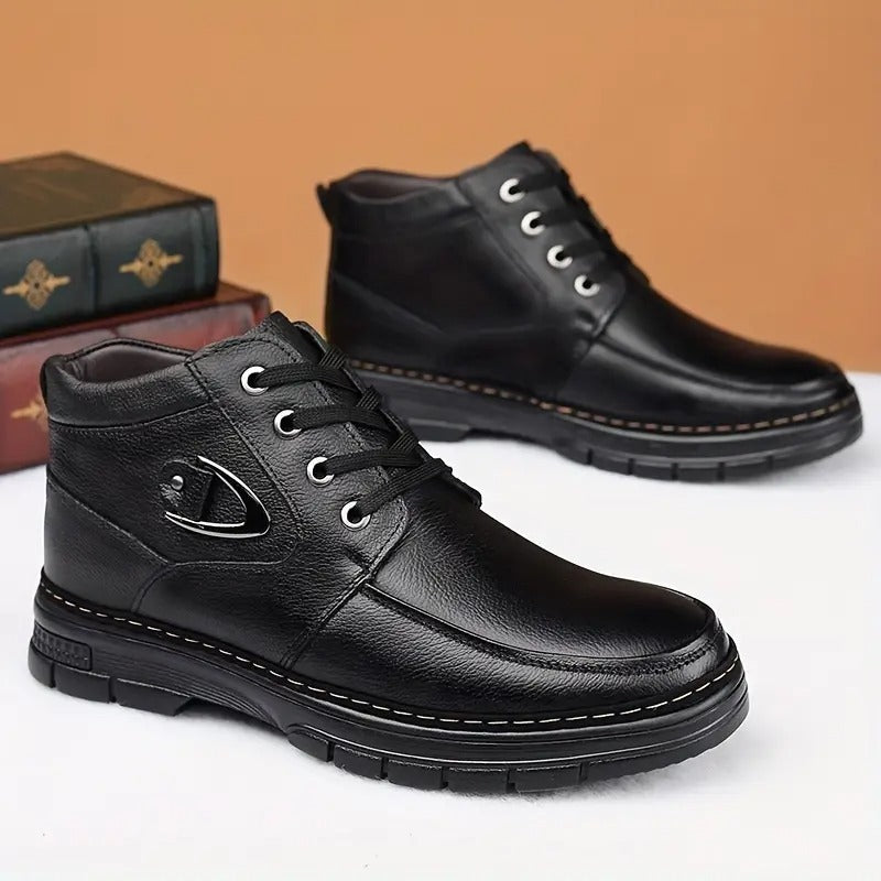 Men's Genuine Thermal Plush Winter Boots