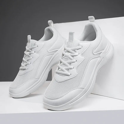 Autumn solid color comfortable orthopedic sneakers - Bellkmart