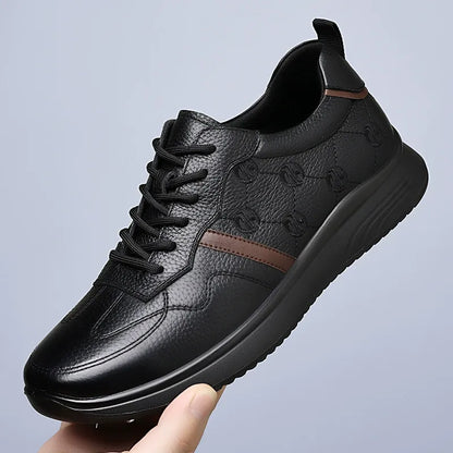 Autumn leather comfort sneakers - Bellkmart