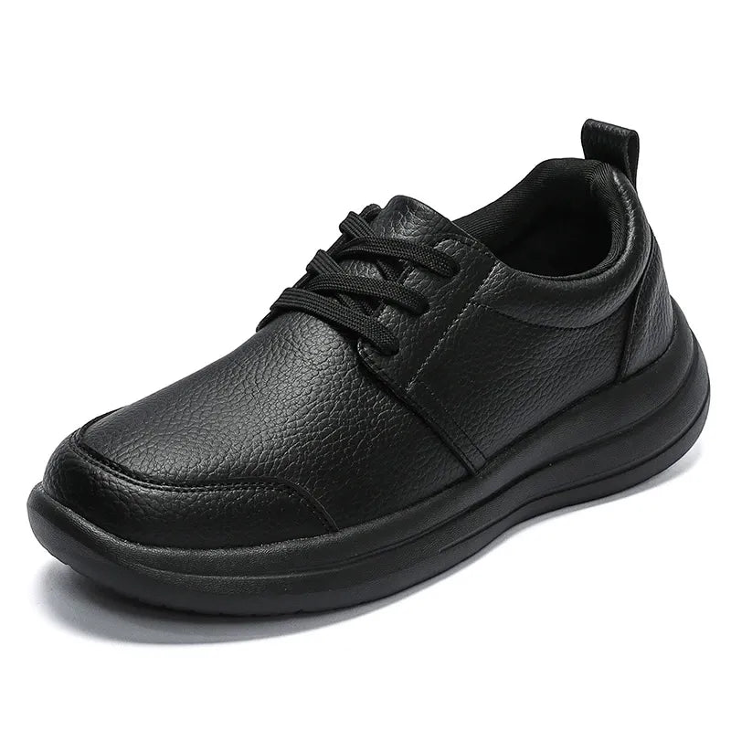 Comfortable orthopedic leather shoes