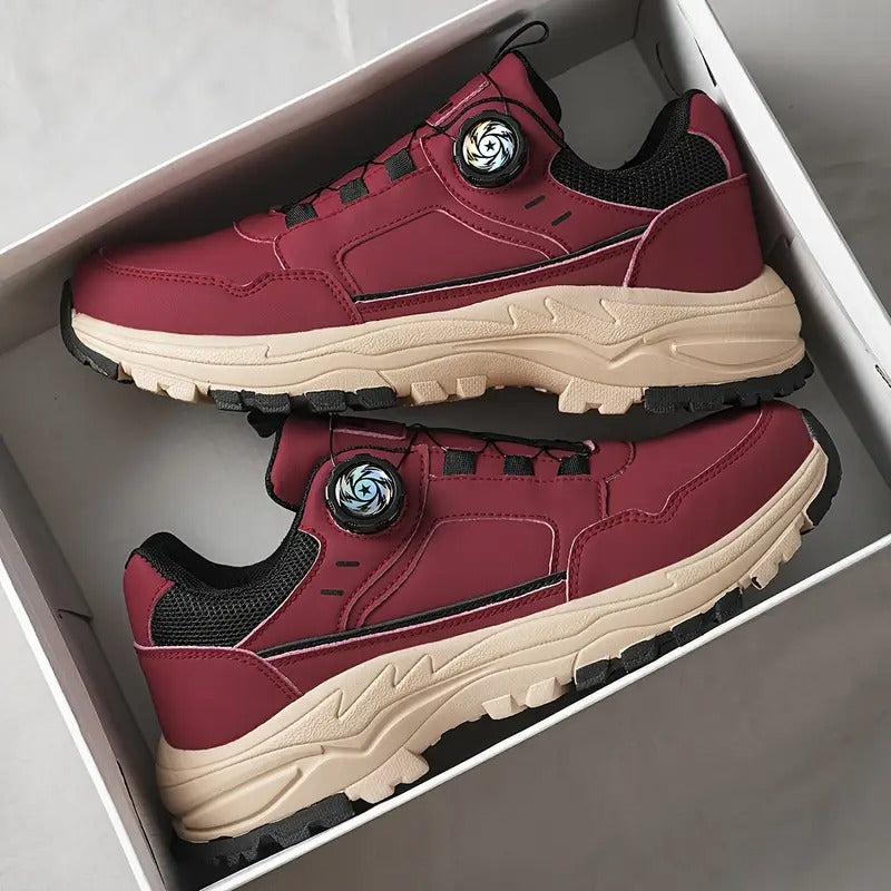 Stylish slip-on self-lacing men's sneakers - Bellkmart