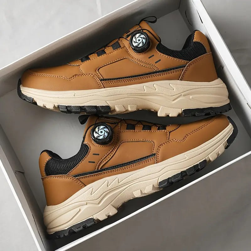 Stylish slip-on self-lacing men's sneakers - Bellkmart