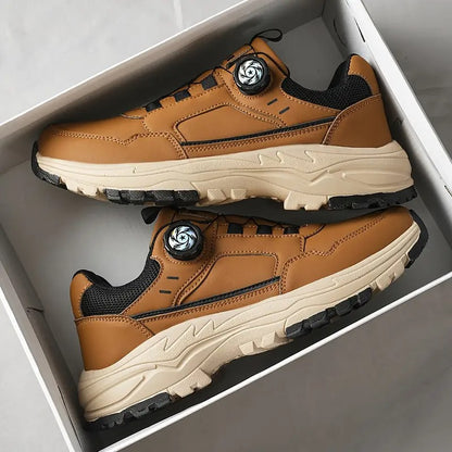 Stylish slip-on self-lacing men's sneakers - Bellkmart