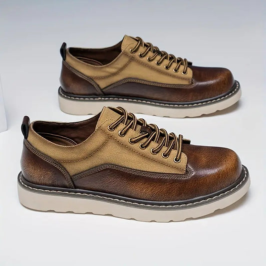 Men's Stylish Lace-Up Oxford Shoes