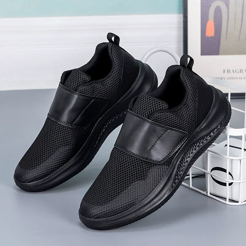 Adjustable Velcro Comfort Men's Shoes - Bellkmart