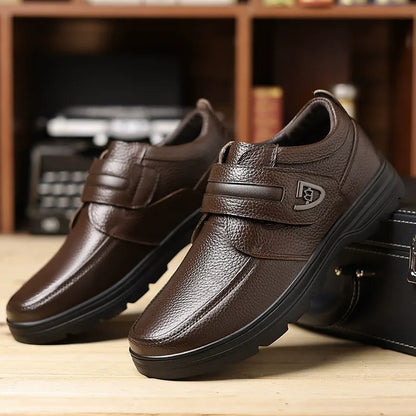 Breathable Casual Retro Slip-On Soft Sole Dad Shoes - Bellkmart