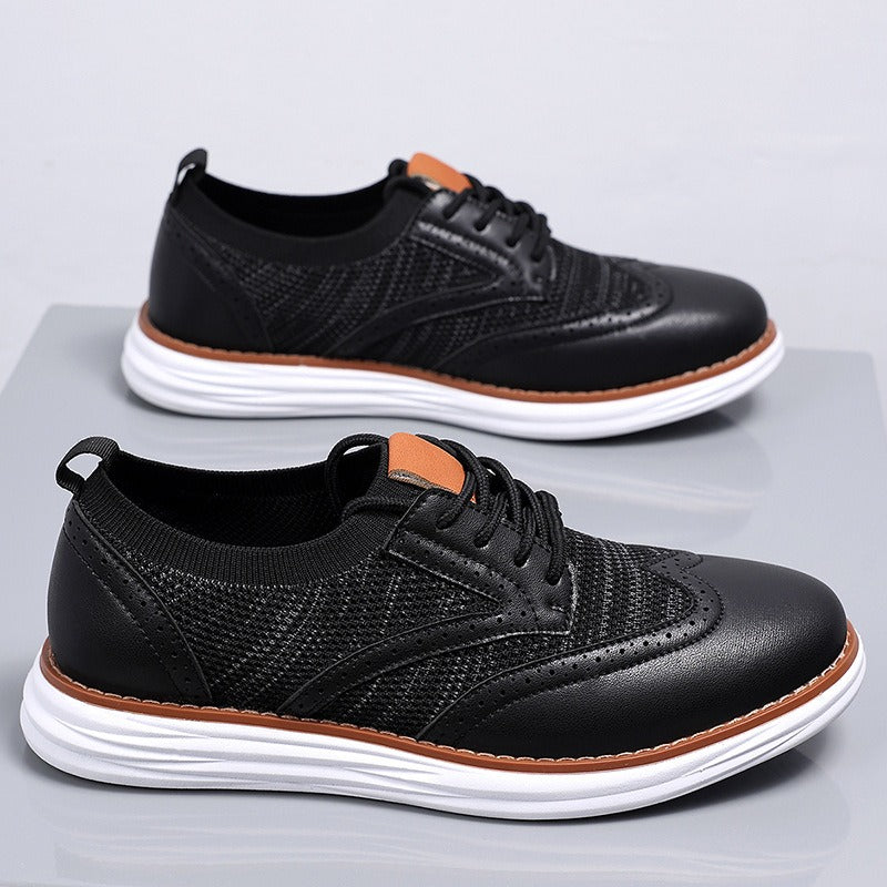 Bellkmart AeroBrogue™ Knit Comfort Oxford Sneakers