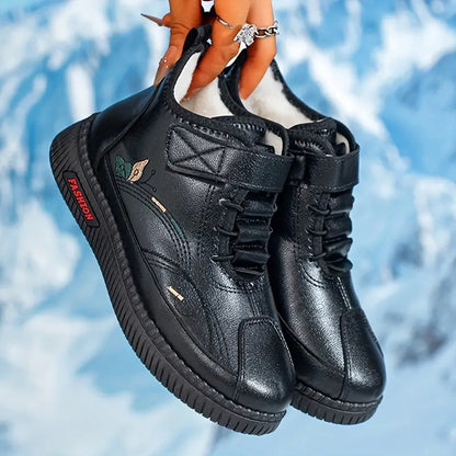 MAMA Comfy Plush-Lined Short Boots - Bellkmart