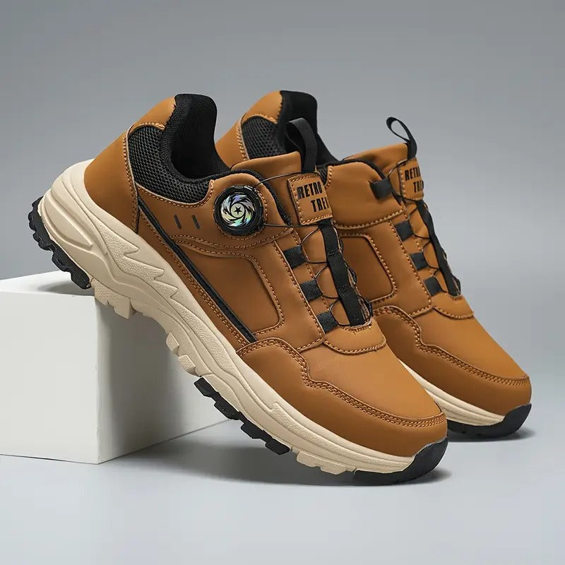 Stylish slip-on self-lacing men's sneakers - Bellkmart