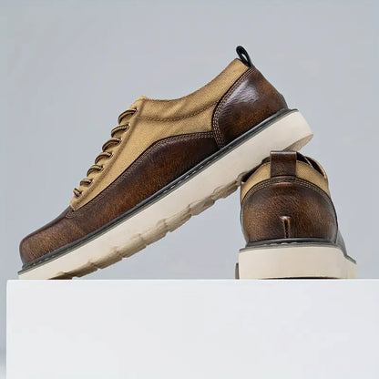 Men's Stylish Lace-Up Oxford Shoes