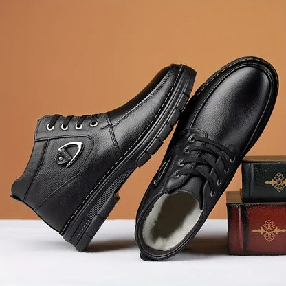 Men's Genuine Thermal Plush Winter Boots - Bellkmart