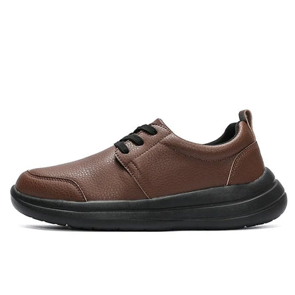 Comfortable orthopedic leather shoes