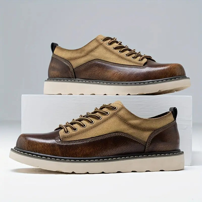 Men's Stylish Lace-Up Oxford Shoes