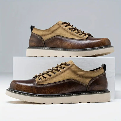 Men's Stylish Lace-Up Oxford Shoes