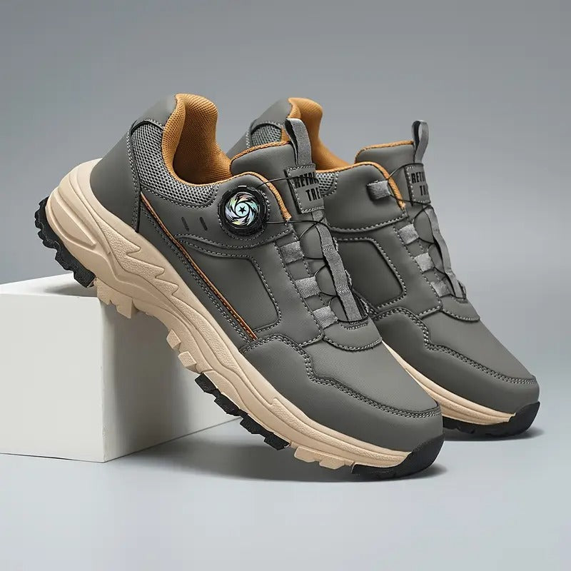 Stylish slip-on self-lacing men's sneakers - Bellkmart