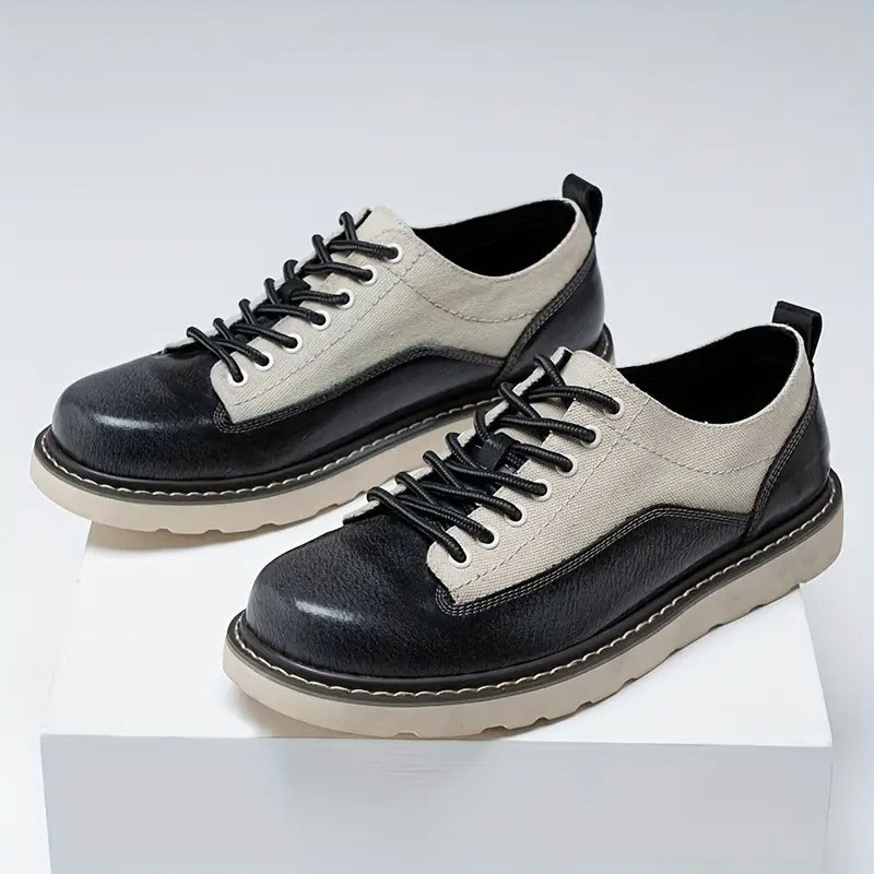 Men's Stylish Lace-Up Oxford Shoes