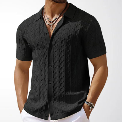 Heritage Knit Polo Tee