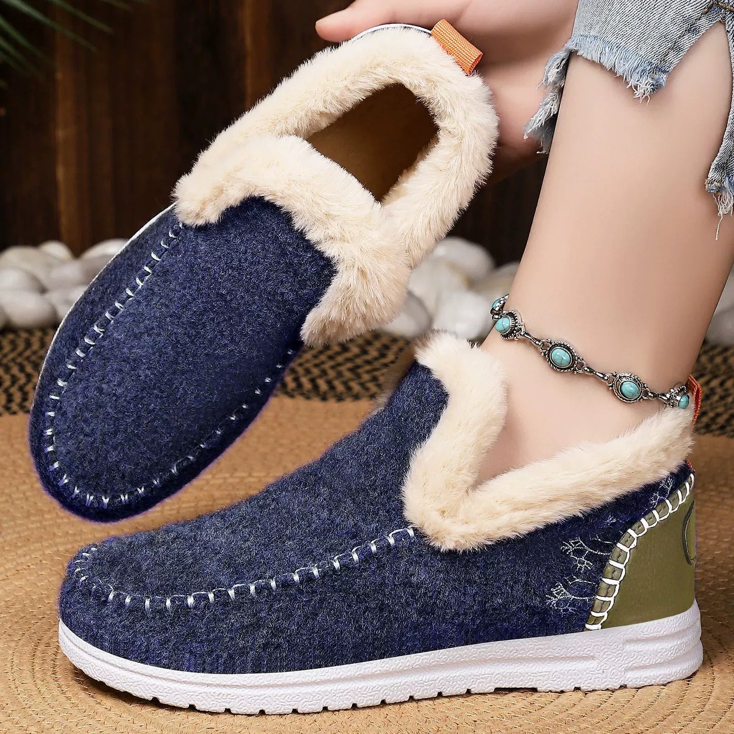 MAMA plus velvet cold-proof warm boots - Bellkmart