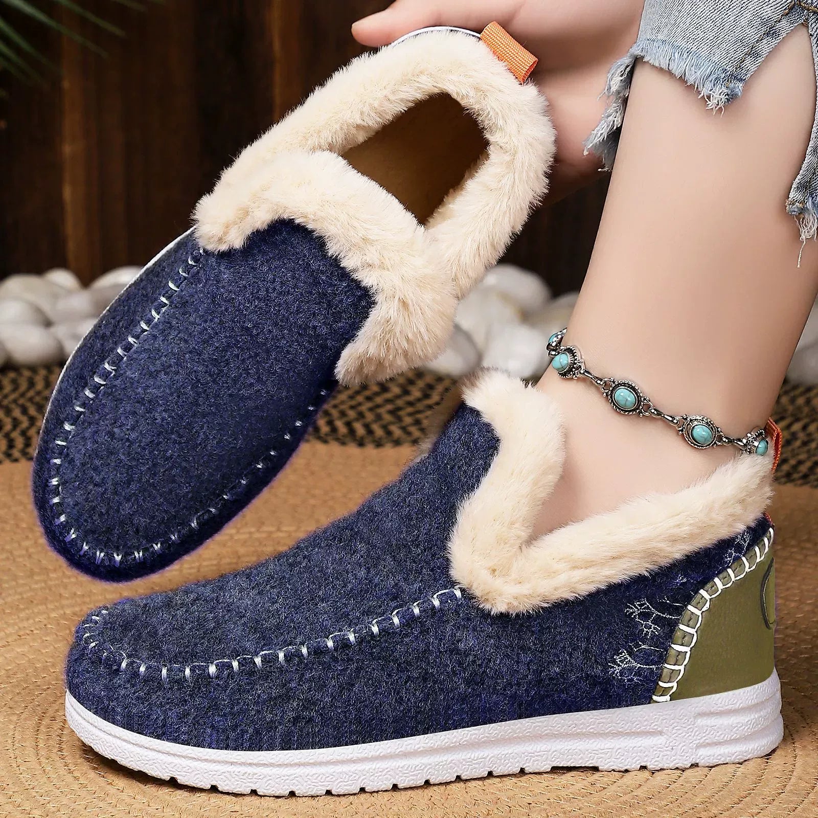 MAMA plus velvet cold-proof warm boots - Bellkmart