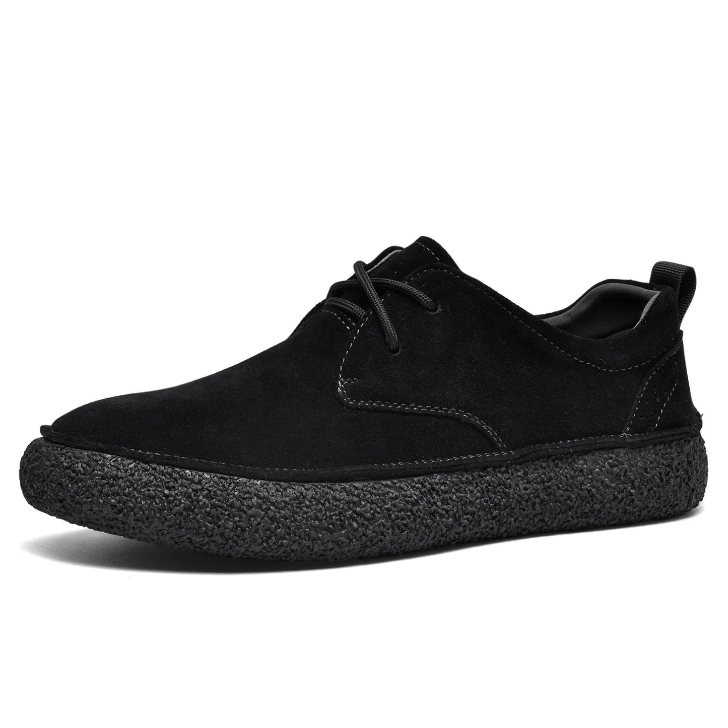 Suede Retro Chunky Casual Shoes - Bellkmart