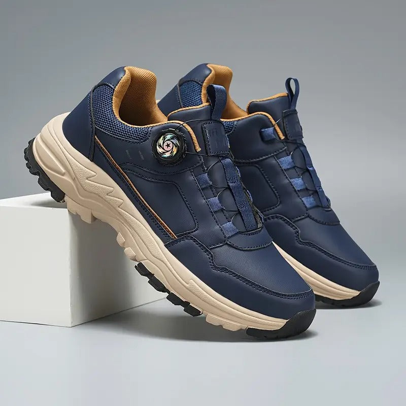 Stylish slip-on self-lacing men's sneakers - Bellkmart