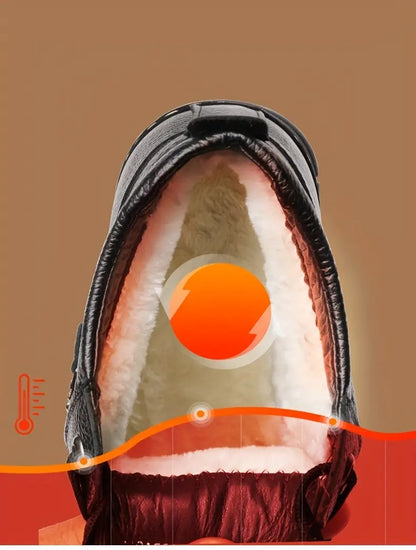 Men's Genuine Thermal Plush Winter Boots - Bellkmart