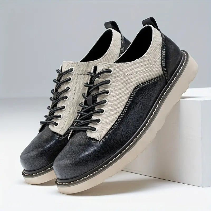 Men's Stylish Lace-Up Oxford Shoes