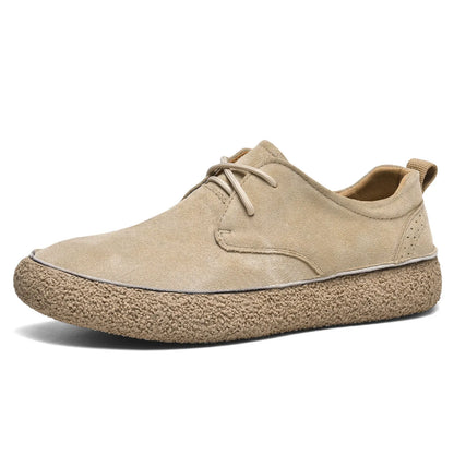 Suede Retro Chunky Casual Shoes - Bellkmart