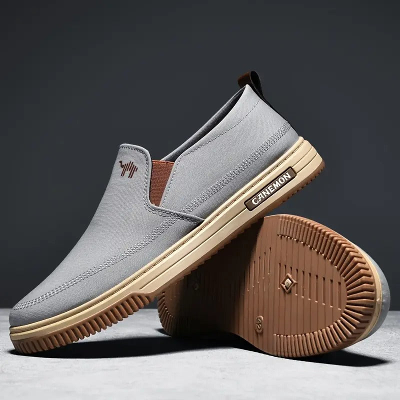 Men's Lightweight Breathable Slip-On Canvas - Bellkmart