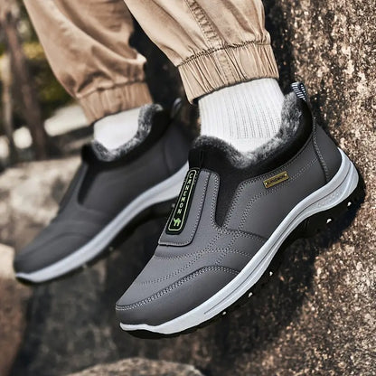 PAPA Fleece-lined for Warm Outdoor Shoes - Bellkmart