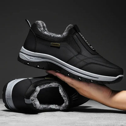 PAPA Fleece-lined for Warm Outdoor Shoes - Bellkmart