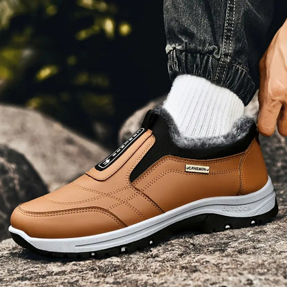 PAPA Fleece-lined for Warm Outdoor Shoes - Bellkmart