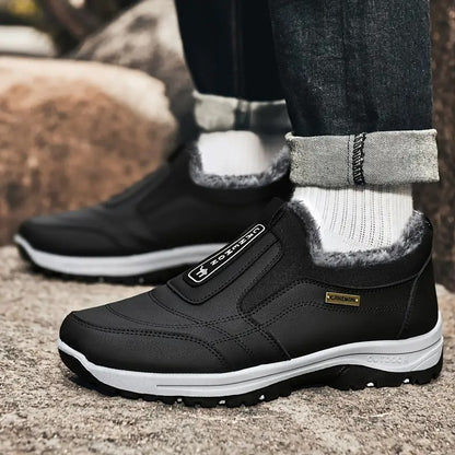 PAPA Fleece-lined for Warm Outdoor Shoes - Bellkmart