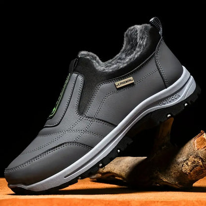 PAPA Fleece-lined for Warm Outdoor Shoes - Bellkmart