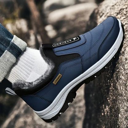 PAPA Fleece-lined for Warm Outdoor Shoes - Bellkmart