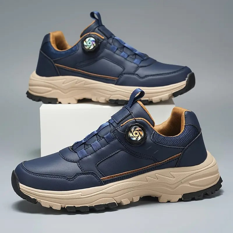 Stylish slip-on self-lacing men's sneakers - Bellkmart