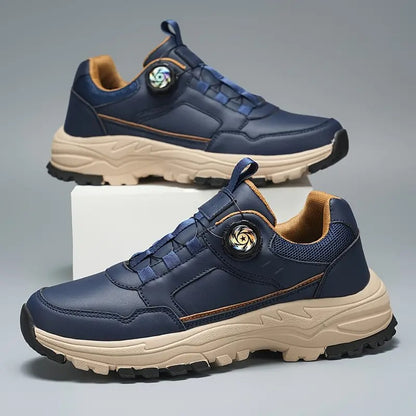 Stylish slip-on self-lacing men's sneakers - Bellkmart