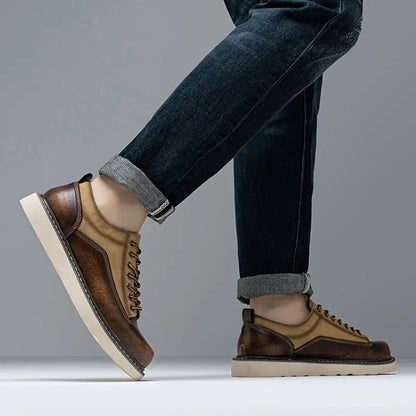 Men's Stylish Lace-Up Oxford Shoes