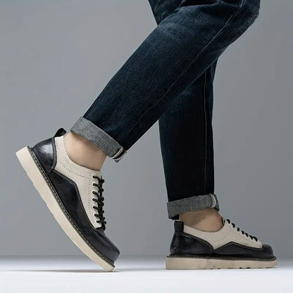 Men's Stylish Lace-Up Oxford Shoes