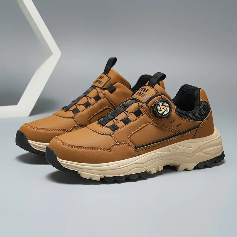 Stylish slip-on self-lacing men's sneakers - Bellkmart