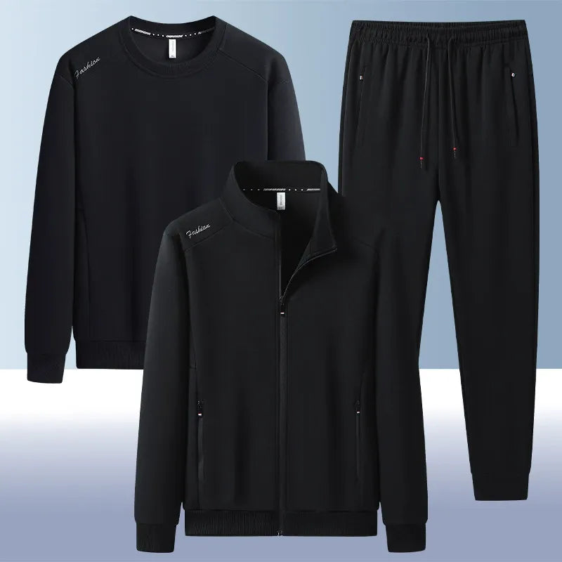 Stylish sportswear comfortable three-piece set（upgrad）