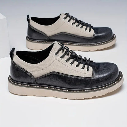 Men's Stylish Lace-Up Oxford Shoes