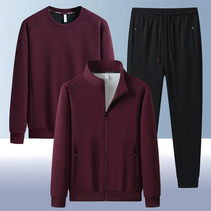 Stylish sportswear comfortable three-piece set（upgrad）